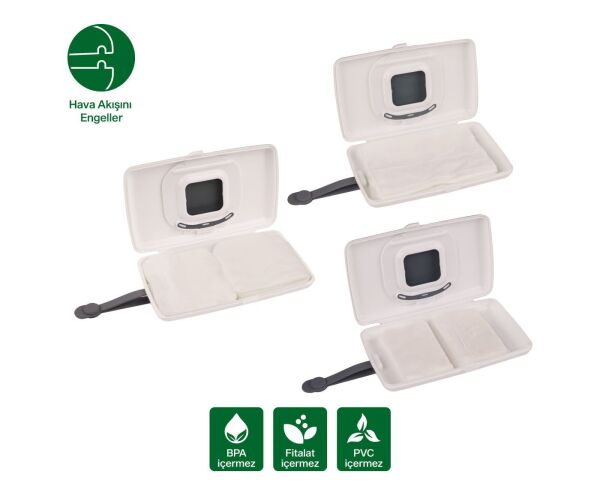 Been Baby Wıpes Dıspenser/ıslak Mendil Kutusu Beyaz