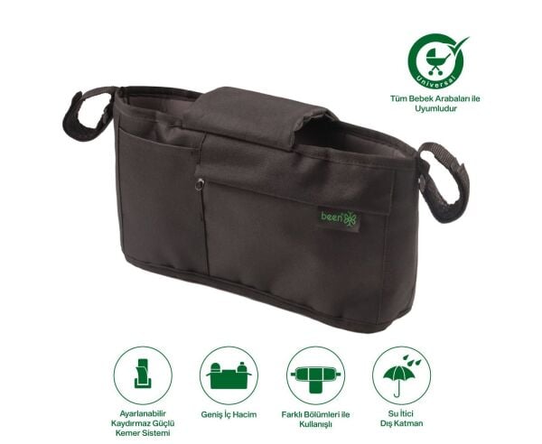 Been Baby Stroller Organızer Bag/bebek Arabası Organizer Çanta Black