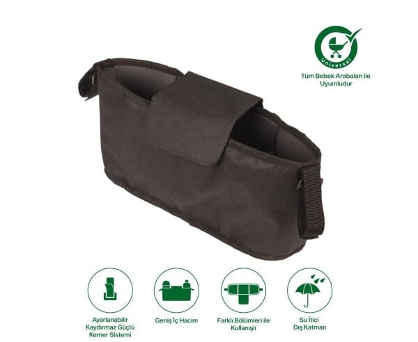 Been Baby Stroller Organızer Bag/bebek Arabası Organizer Çanta Black