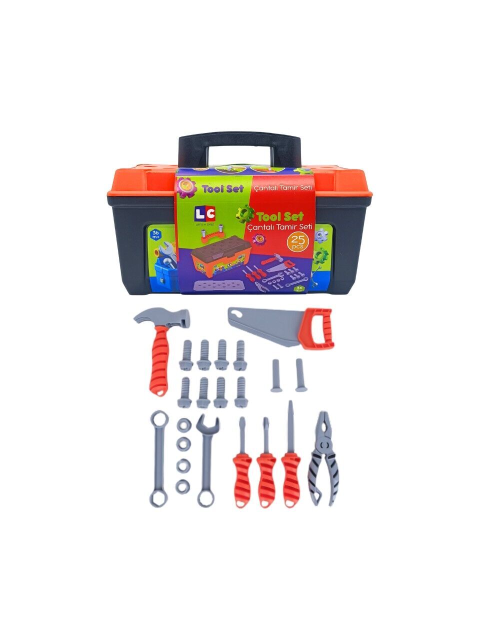 Let's Be Child Lc Çantalı Tamir Seti Lc-31058
