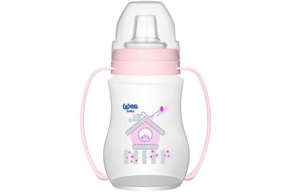 Wee Baby Akıtmaz Kulplu Bardak 250 Ml Kod : 754 Karma Renk