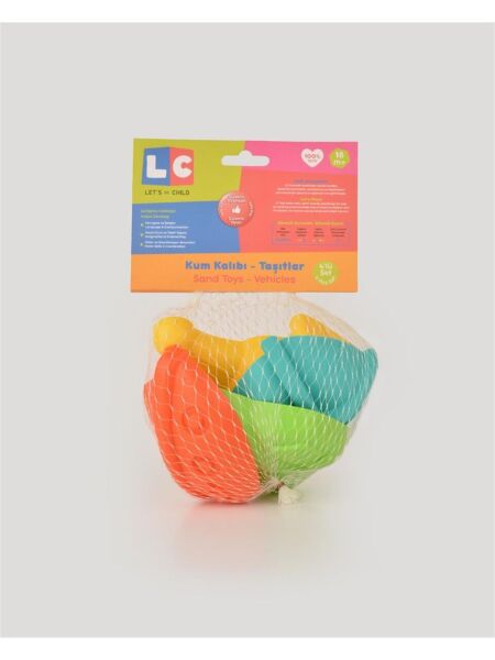 Let's Be Child  LC Kum Kalıbı Taşıtlar 4 lü 18 m+ LC-30872