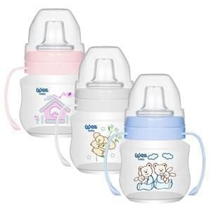Wee Baby Akıtmaz Kulplu Bardak 125 Ml Karma Renk Kod:753