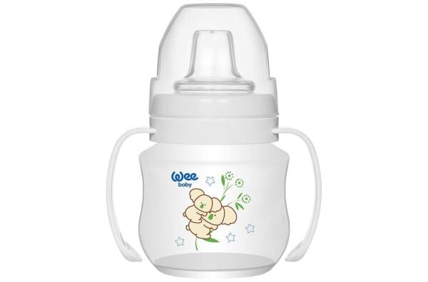 Wee Baby Akıtmaz Kulplu Bardak 125 Ml Karma Renk Kod:753