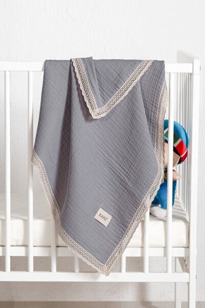 Kanz - 4 Kat Kopanaki Müslin Pike(knz-017) 152.01.0255.Gri-----