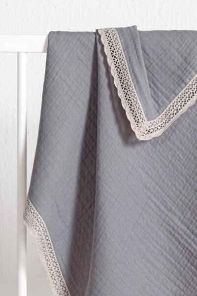 Kanz - 4 Kat Kopanaki Müslin Pike(knz-017) 152.01.0255.Gri-----