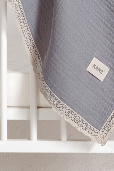 Kanz - 4 Kat Kopanaki Müslin Pike(knz-017) 152.01.0255.Gri-----