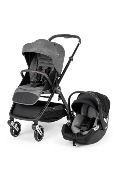 Kanz x-Go Ultimate Travel Sistem Bebek Arabası Silver Gri
