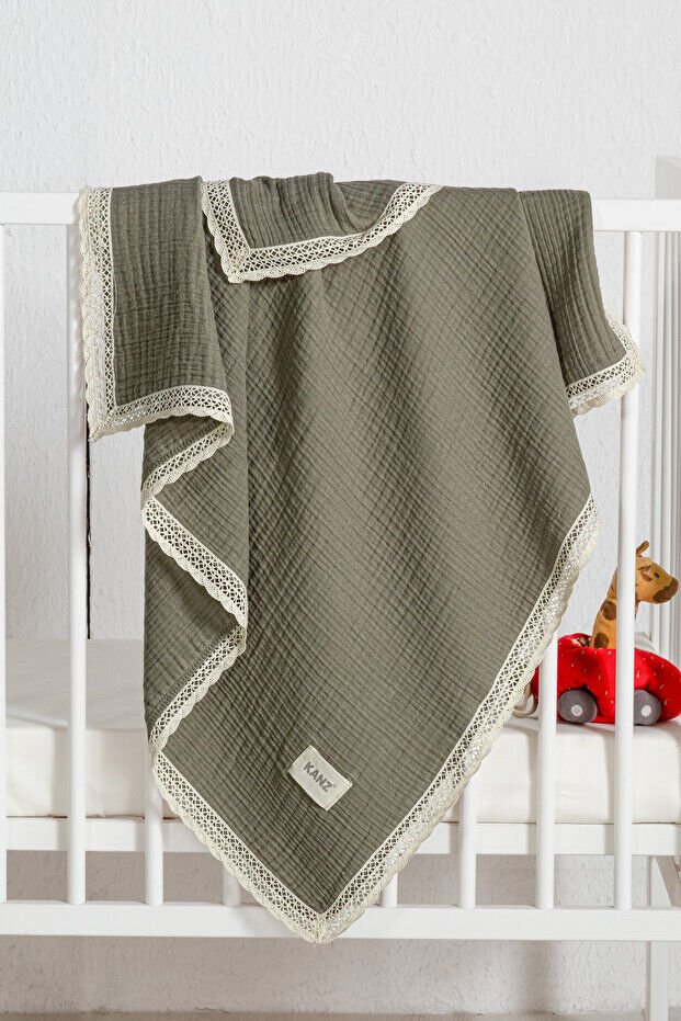 Kanz - 4 Kat Kopanaki Müslin Pike(knz-017) 152.01.0255.Yeşil---