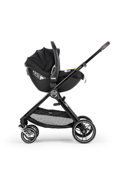 Kanz x-Go Ultimate Travel Sistem Bebek Arabası Silver Siyah