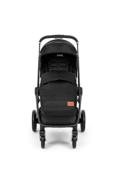 Kanz x-Go Ultimate Travel Sistem Bebek Arabası Silver Siyah