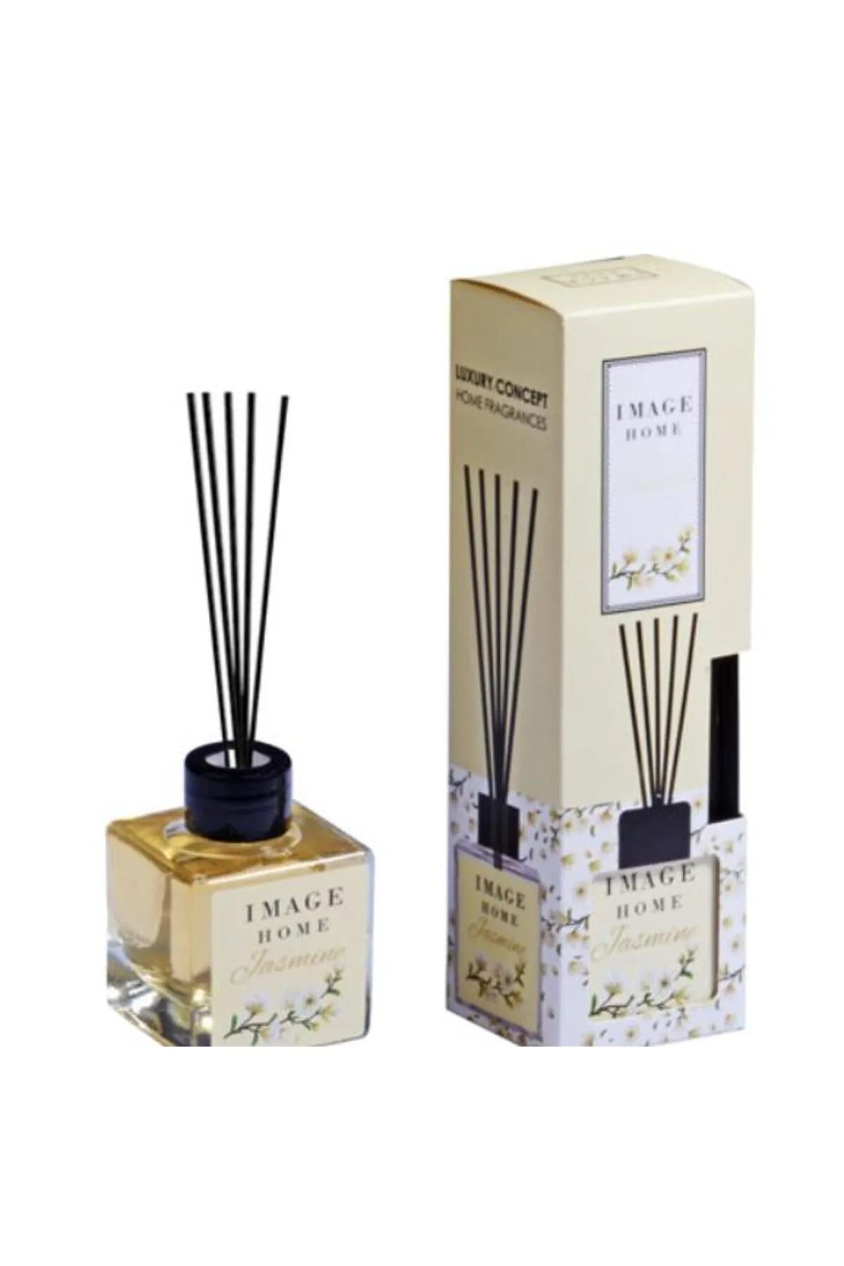 İmage Home Çubuklu Kalıcı Kokulu Bambu Çubuklu Jasmin Oda Ortam Kokusu 100ml