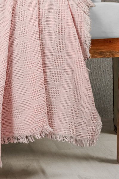 Kanz - Bebek Waffle Müslin Nakışlı Pike (knz-021) 152.01.0257.Bunbun------