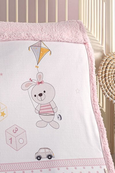 Kanz - Polarlı Bebek Tek Battaniye(knz-009) 152.01.0266.Bunny-------