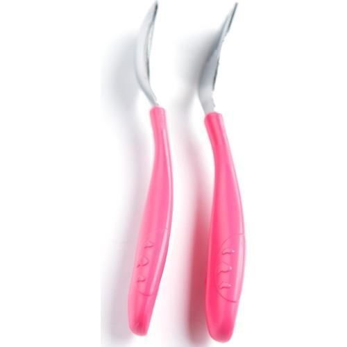 Mycey Paslanmaz Çelik Çatal Kaşık Seti - Pembe