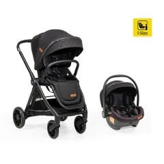 Baby2Go Petunya Plus Travel Sistem Bebek Arabası Siyah