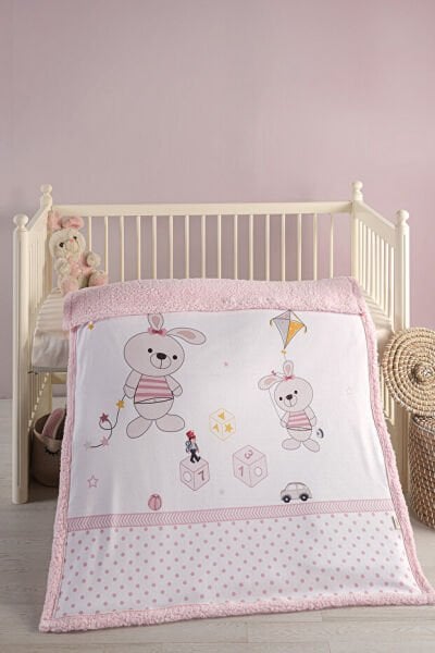 Kanz - Polarlı Bebek Tek Battaniye(knz-009) 152.01.0266.Bunny-------