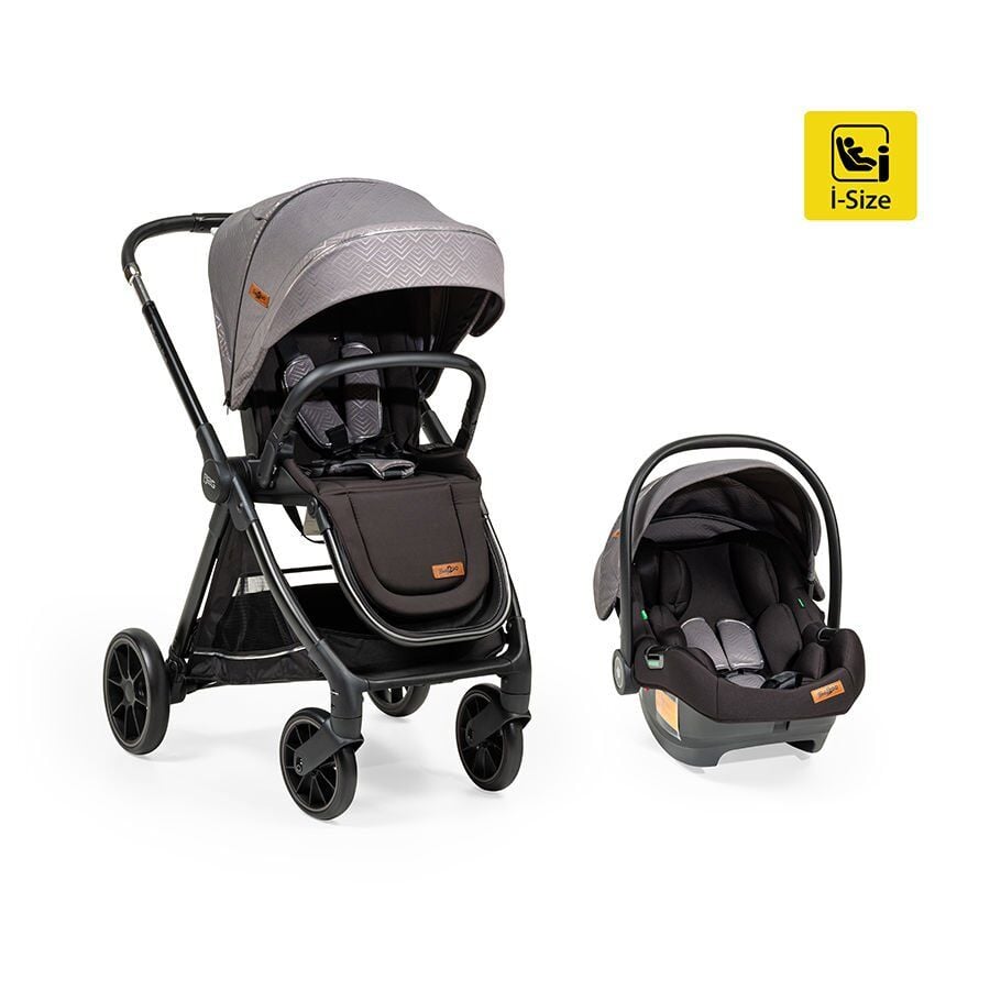Baby2Go Petunya Plus Travel Sistem Bebek Arabası Gri