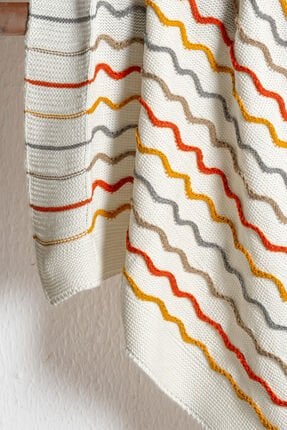 Kanz - Triko Battaniye(knz-006)(knz-007) 152.01.0256.Raınbow-