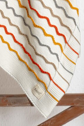 Kanz - Triko Battaniye(knz-006)(knz-007) 152.01.0256.Raınbow-