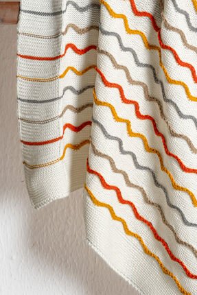 Kanz - Triko Battaniye(knz-006)(knz-007) 152.01.0256.Raınbow-