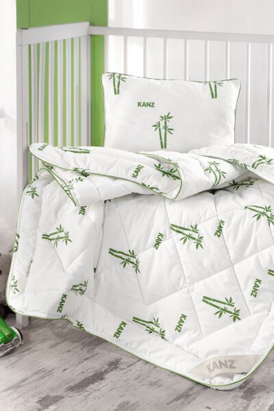 Kanz Bebek Bambu Dolgulu Yorgan 95X145 Knz-033