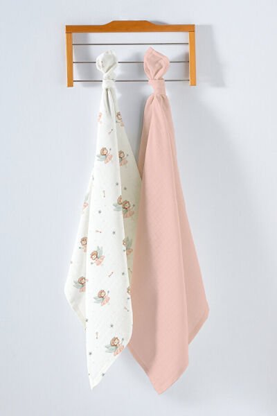 Kanz Çok Amaçlı Bebek Müslin Örtüsü 2'Li Set - Ballerina