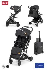 Kanz f-Go2 Kabin Boy Bebek Arabası Silver Siyah