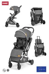 Kanz f-Go2 Kabin Boy Bebek Arabası Silver Koyu Gri