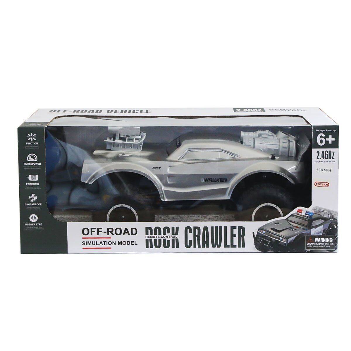 Toysan 1.8 Ölçek Off Road Rock Crawler 9020-5f