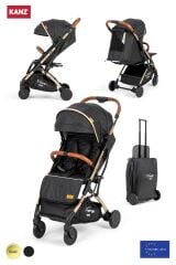 Kanz f-Go2 Kabin Boy Bebek Arabası Gold Siyah