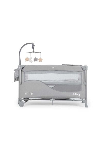Kanz Mira Anne Yanı Oyun Parkı 70x120  Gri