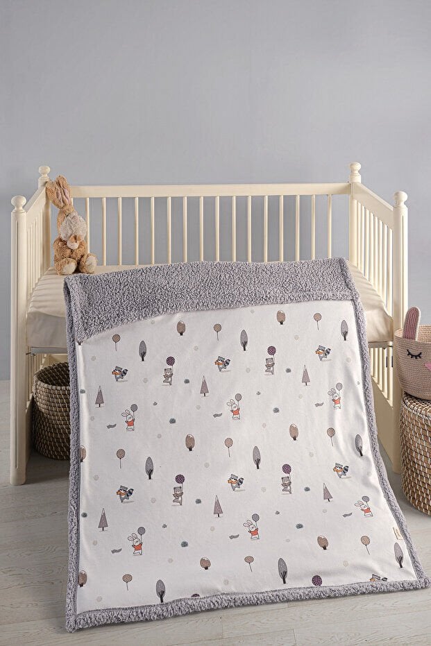 Kanz Polar Bebek Battaniye Örtüsü - Animals