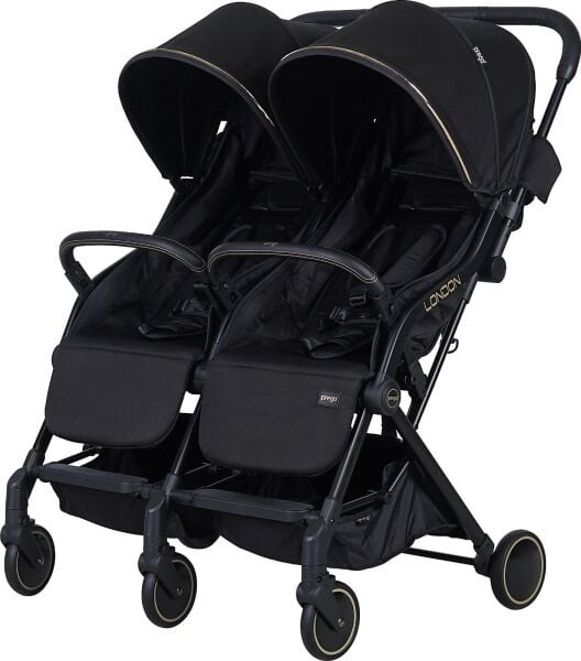 Prego London İkiz Bebek Arabası 2236 Siyah