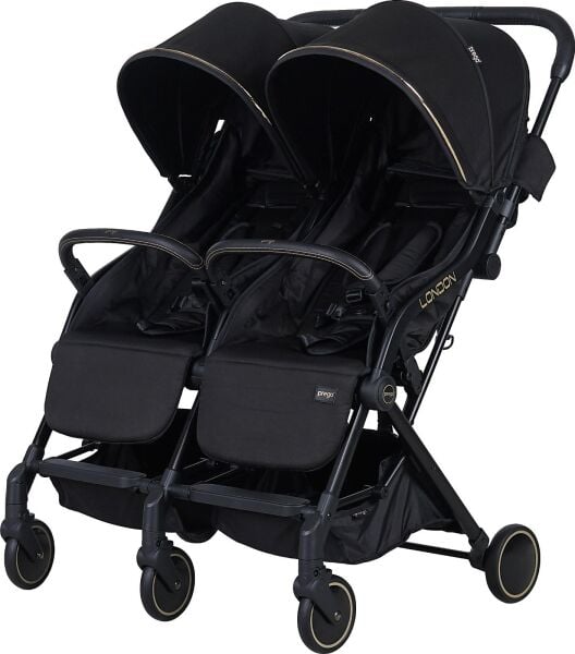 Prego London İkiz Bebek Arabası 2236 Siyah