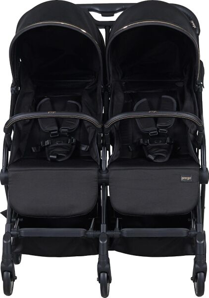 Prego London İkiz Bebek Arabası 2236 Siyah