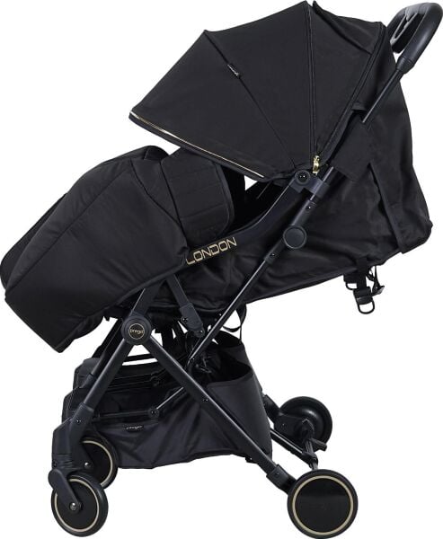 Prego London İkiz Bebek Arabası 2236 Siyah