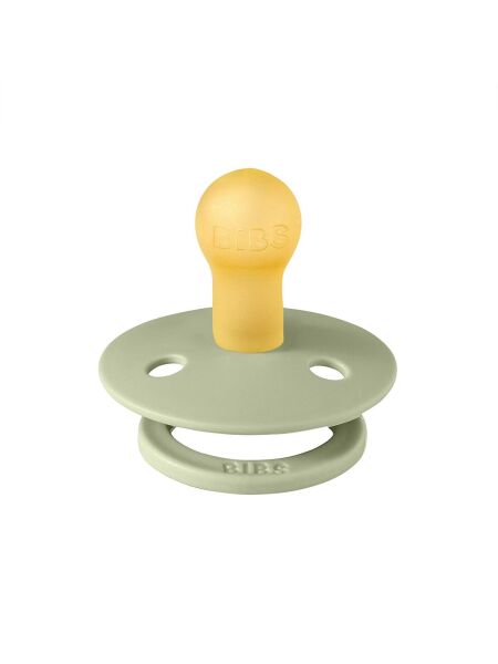 Bibs Studio Polka Small Emzik-Sage Iron 0-6 Ay