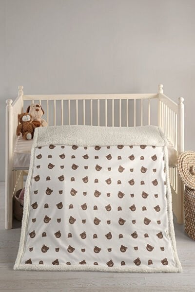 Kanz Polar Bebek Battaniye Örtüsü - Brown Bear