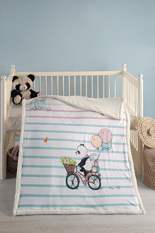 Kanz Polar Bebek Battaniye Örtüsü - Little Panda