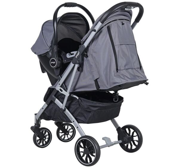 Prego Covi Plus Travel Sistem Bebek Arabası 2030 Gri / Travel Ürün