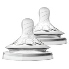 Philips Avent Scf042/27  Natural Biberon Emziği, 1m+ 2'li