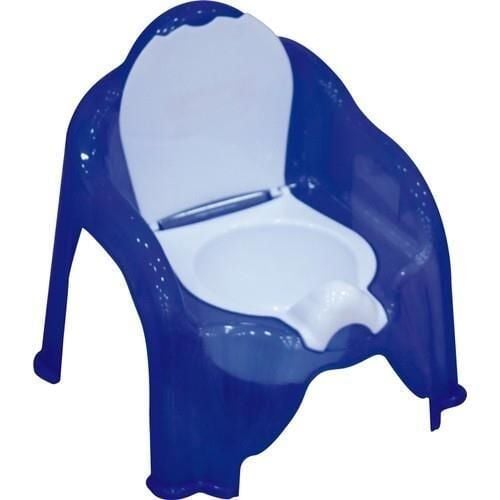 Moje Büyük Lazımlık Şeffaf - Mavi