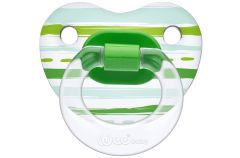 Wee Baby Şeffaf Desenli Damaklı Emzik No:1 Karma Renk Kod:836