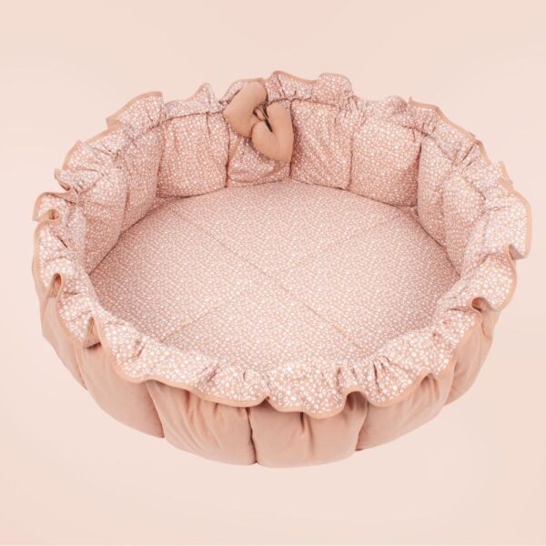 Sevi Bebe 3 İn 1 Bebek Yatağı Somon Pembe