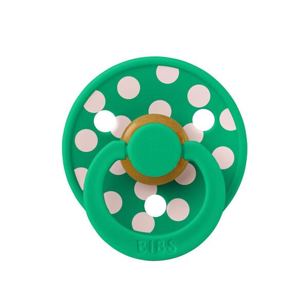 Bibs Studio Polka Big Emzik-Cactus Petal 0-6 Ay