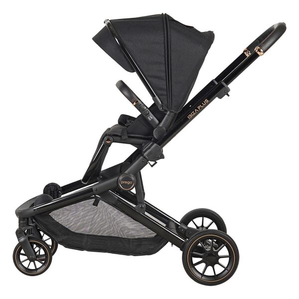 Prego İbiza Plus Travel Sistem Set İkiz Bebek Arabası 2223 Siyah