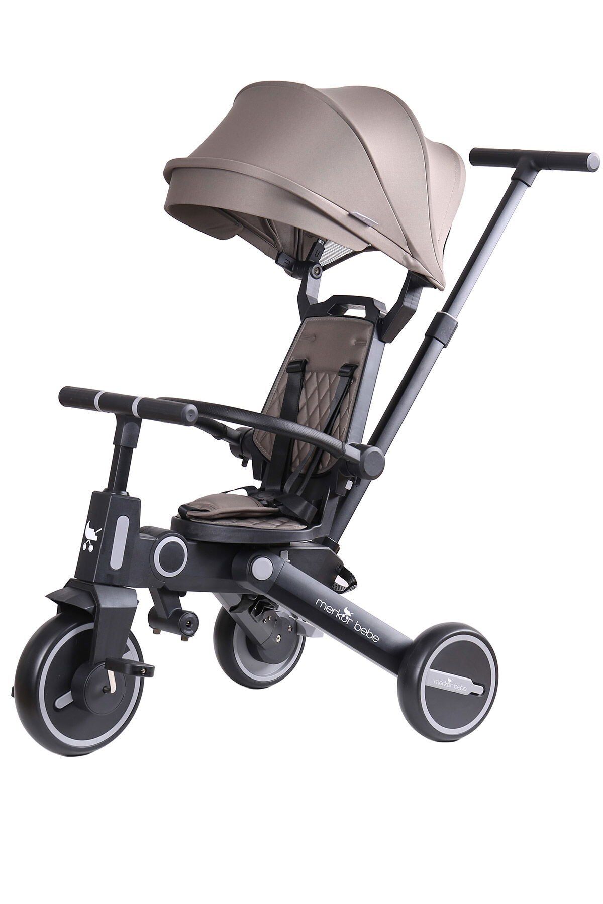 Merkür Bebe Falky Üç Tekerlekli Bebek ve Çocuk Bisikleti Yeşil