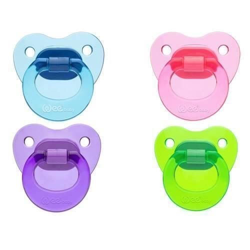 Wee Baby Akide  Damaklı Emzik No:1 Karma Renk Kod:111