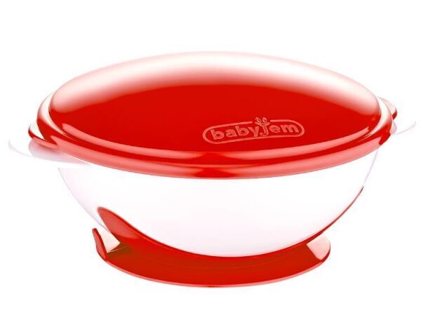 Babyjem Vakumlu Mama Tabağı Pembe 565